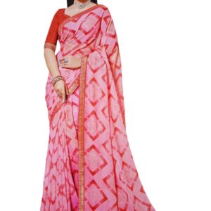 Georgette Chiffon Saree